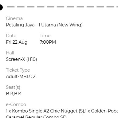 fieqApika's tweet photo. @GSCinemas Dari pagi duk reload website GSC pastu tgk list cinema jauh mytown refresh balik ada OU. Mintak greenlight dapat, member pun on. kita grab ah. hujung bulan la pikir duit terbang. https://t.co/xZacVMntJk
