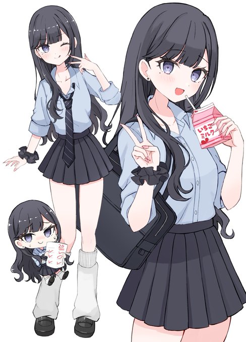 画質ガビってるのなんで?😡これは背景なし版 