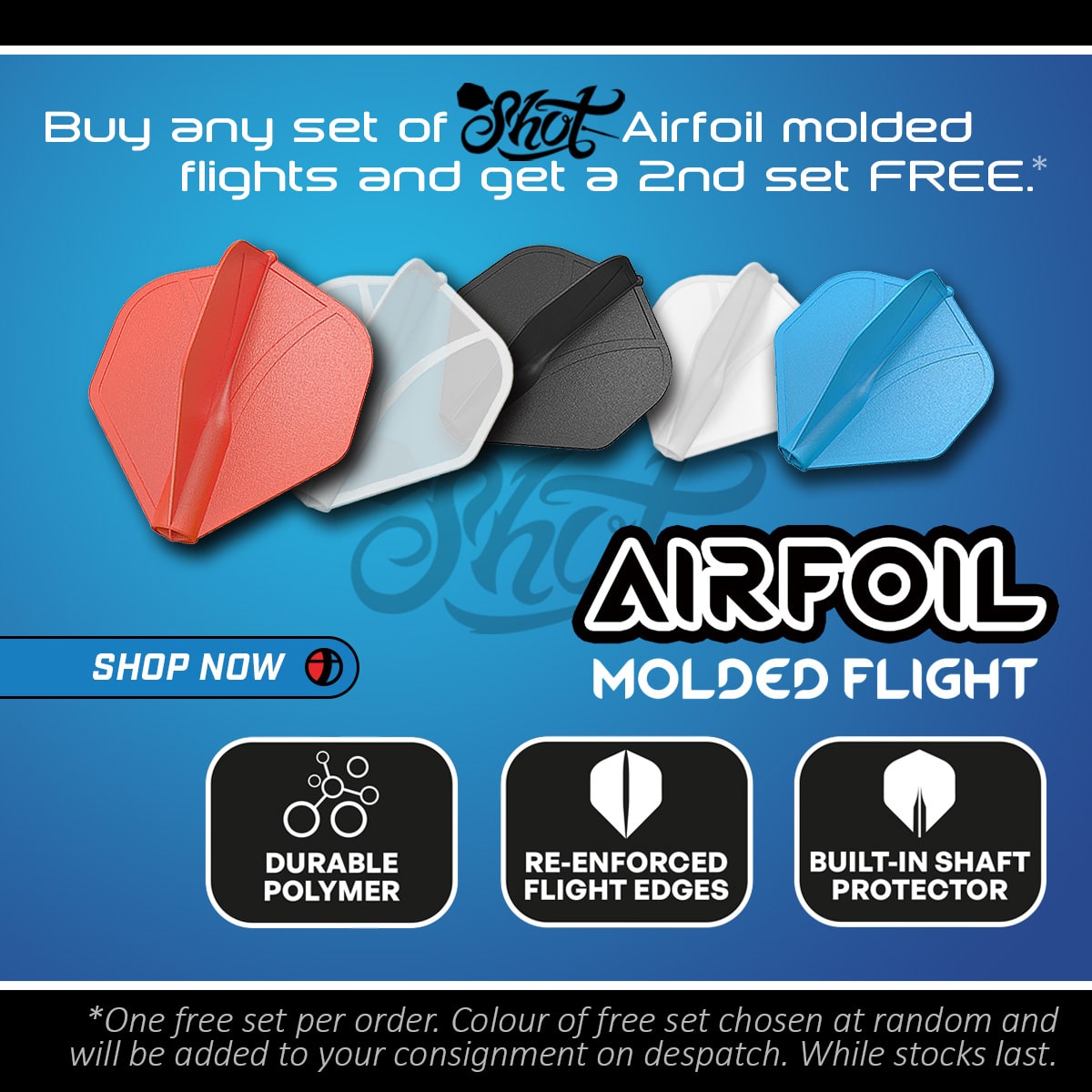 Premier Darts Official (@premierdarts) on Twitter photo There’s never been a better time to stock up or even try something new!
<a href="/Shot_Darts/">Shot Darts</a> Air Foil Moulded Flights are now BUY ONE, GET ONE FREE 🎯
Whether you're topping up your stash or ready to experiment with something fresh, now’s the time to level up your setup.
Sleek. There’s never been a better time to stock up or even try something new!
<a href="/Shot_Darts/">Shot Darts</a> Air Foil Moulded Flights are now BUY ONE, GET ONE FREE 🎯
Whether you're topping up your stash or ready to experiment with something fresh, now’s the time to level up your setup.
Sleek.
