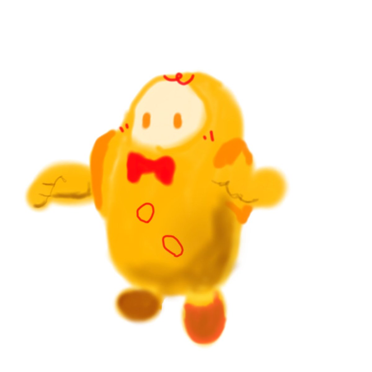 ヘッダー企画第１８弾
エモ会に来てくれた子です😊
#FallGuysart
#フォールガイズアート