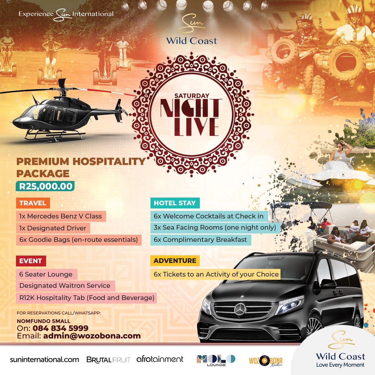 Woz’obona Media (@wozobonamedia) on Twitter photo Sat 23 Aug
SATURDAY NIGHT LIVE - Premium Hospitality Package. Call <a href="/nomfundo_small/">s m a l l ✨</a> 084 834 5999 📱 Sat 23 Aug
SATURDAY NIGHT LIVE - Premium Hospitality Package. Call <a href="/nomfundo_small/">s m a l l ✨</a> 084 834 5999 📱