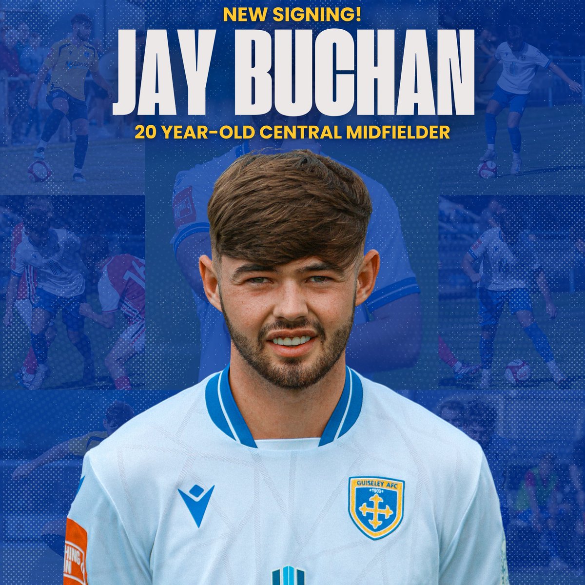 We are delighted to announce the signing of Jay Buchan after a spell on trial ✍️

"It is a good opportunity to come to a club like Guiseley. I want to help with the push for promotion"

Read more on our new 20 year-old midfielder: guiseleyafc.co.uk/bower-brings-i…

#GAFC #GuiseleyTogehter