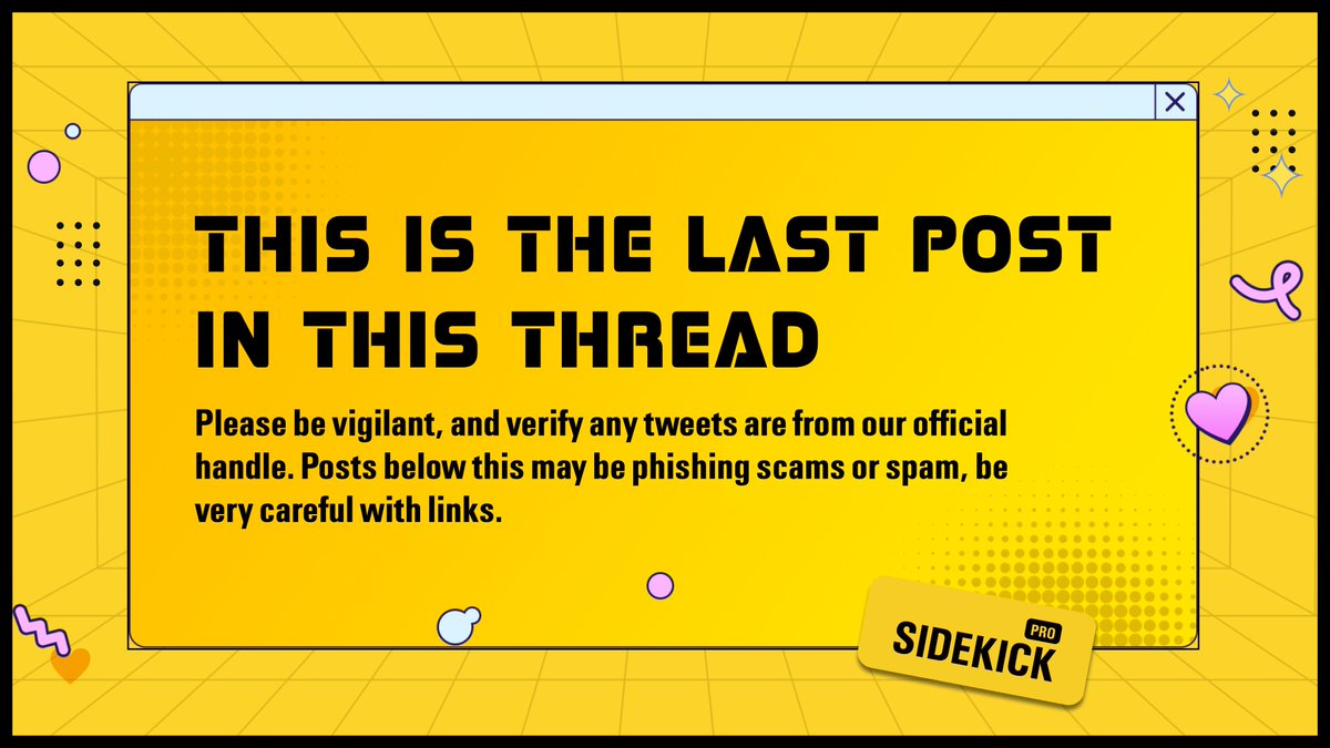 Sidekick Foundation tweet media