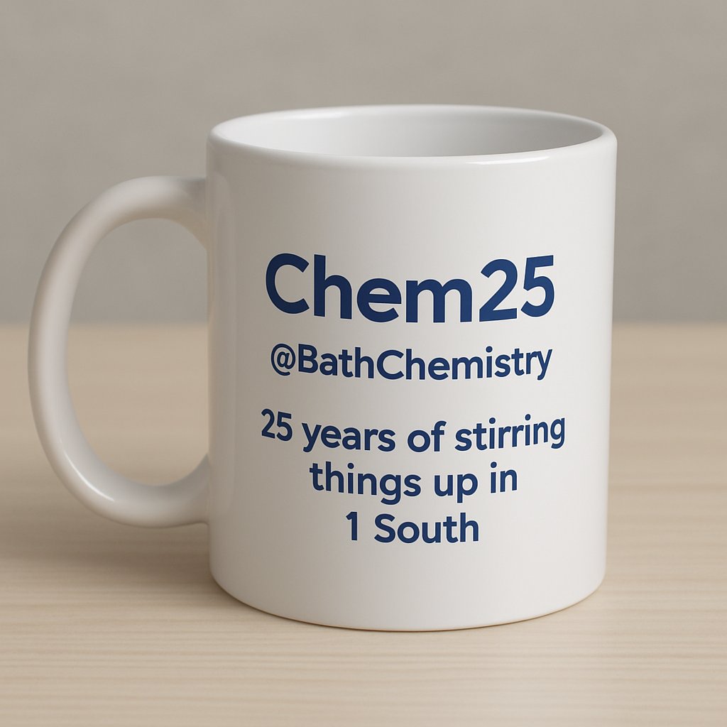 Tony James (@chemosensors) on Twitter photo 🎉 Join us in celebrating 25 years of Chemistry in 1 South <a href="/UniofBath/">University of Bath</a>! Reconnect with friends, enjoy alumni talks, street food & music 🌞🎶
📅 12 Sept | £20/£10
🎁 Register early to ensure you reserve a limited edition Chem@25 mug!
👉 chem25.co.uk
#Chem25 #BathAlumni 🎉 Join us in celebrating 25 years of Chemistry in 1 South <a href="/UniofBath/">University of Bath</a>! Reconnect with friends, enjoy alumni talks, street food & music 🌞🎶
📅 12 Sept | £20/£10
🎁 Register early to ensure you reserve a limited edition Chem@25 mug!
👉 chem25.co.uk
#Chem25 #BathAlumni