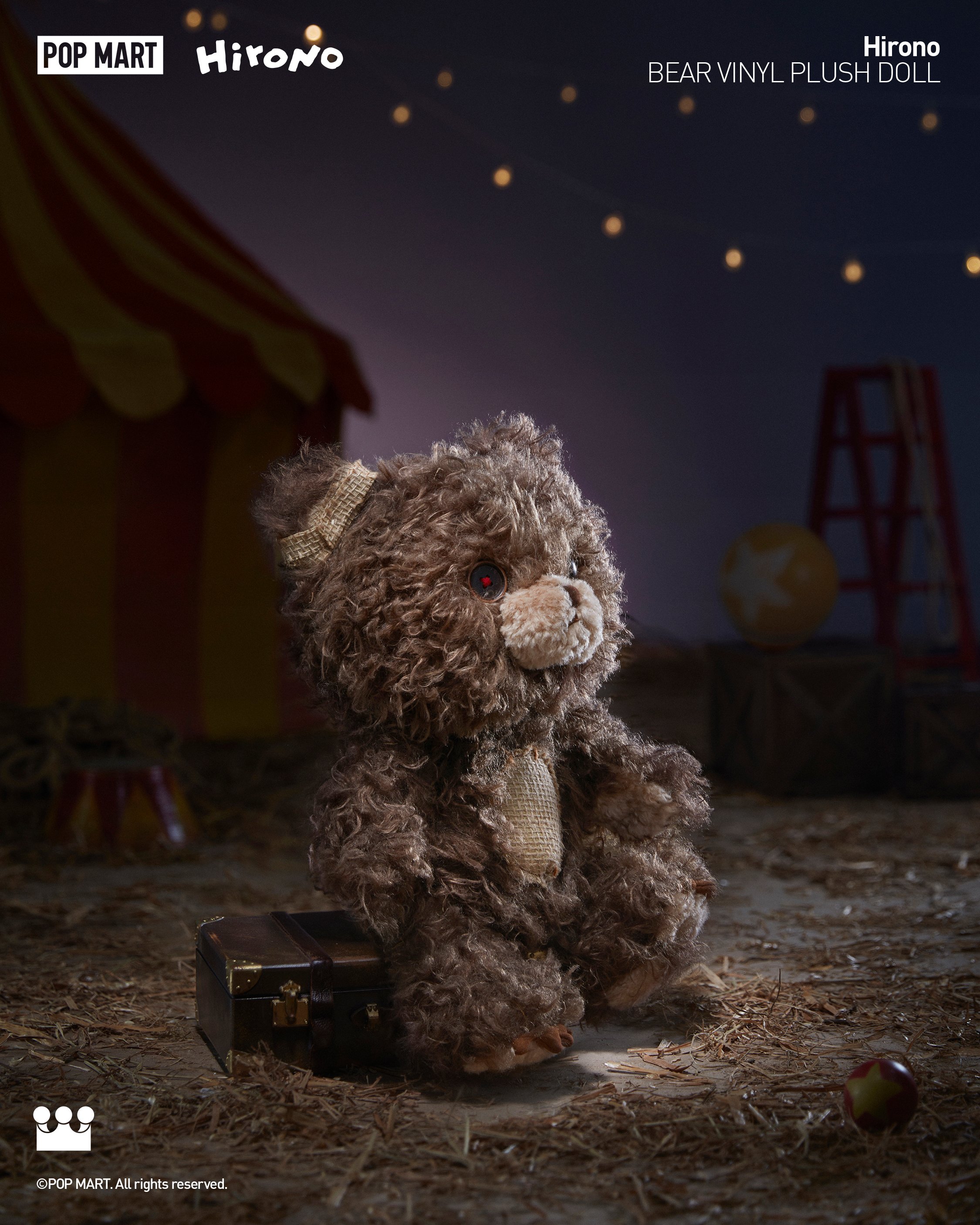 その他 Hirono Bear Hirono Bear Vinyl Plush Doll - POP MART (Canada)
