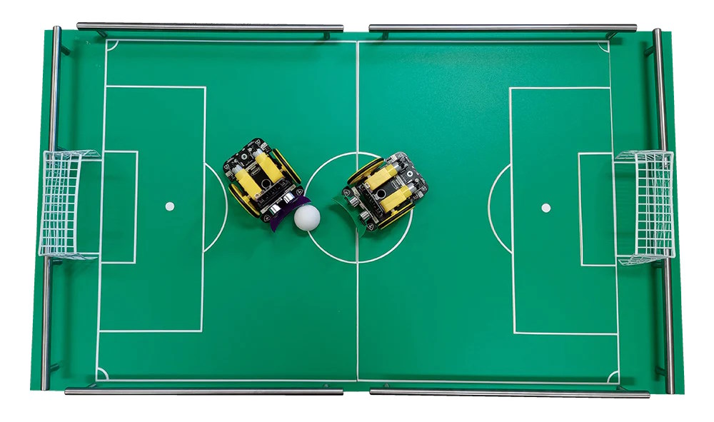 Kitronik's tweet photo. 🤖🚗⚽ Emma shows you how to make a football pitch for a tiny game of robot football with our :MOVE Motors!
For more information, see the comments 👇
https://t.co/u1rnwaDbKp
#teachers #dtchat https://t.co/l2VrkY5eFW