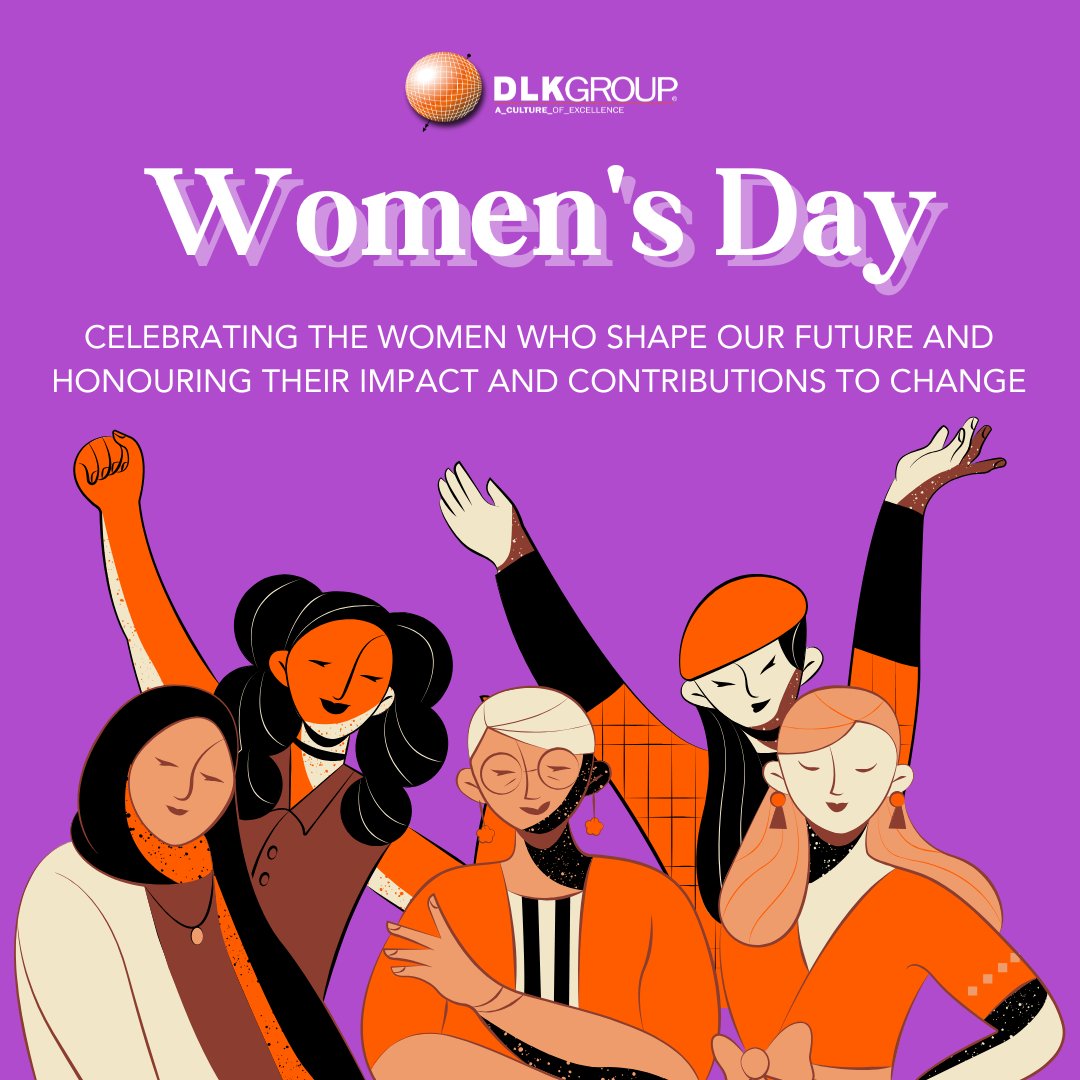 To the women who shape our future, break barriers, and redefine possibilities—today, we honor and celebrate you! Your strength, leadership, and contributions will inspire generations to come. 💜💪 

#WomensDay #StrengthInUnity #DLKGroup