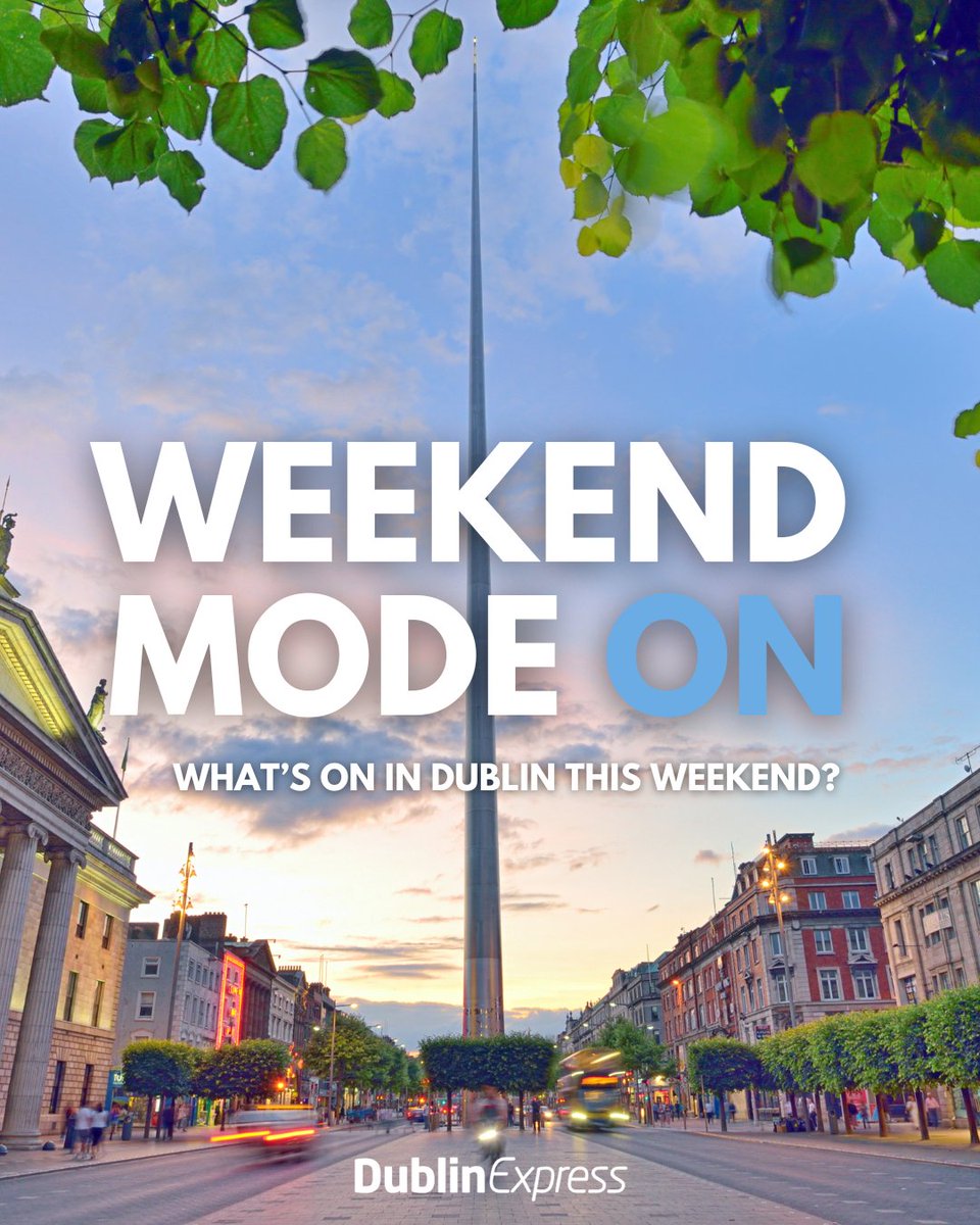 What’s on in Dublin this weekend? 🎉

🐎 RDS Horse Show: 6–10 Aug

🦸‍♀️ Comic Con: 9–10 Aug

🎶 Howth Roots &amp; Blues Festival: 8–10 Aug

Take the hassle out of your weekend plans and travel with Dublin Express 🚌

With departures from Dublin Airport every 7.5 minutes and Dublin City