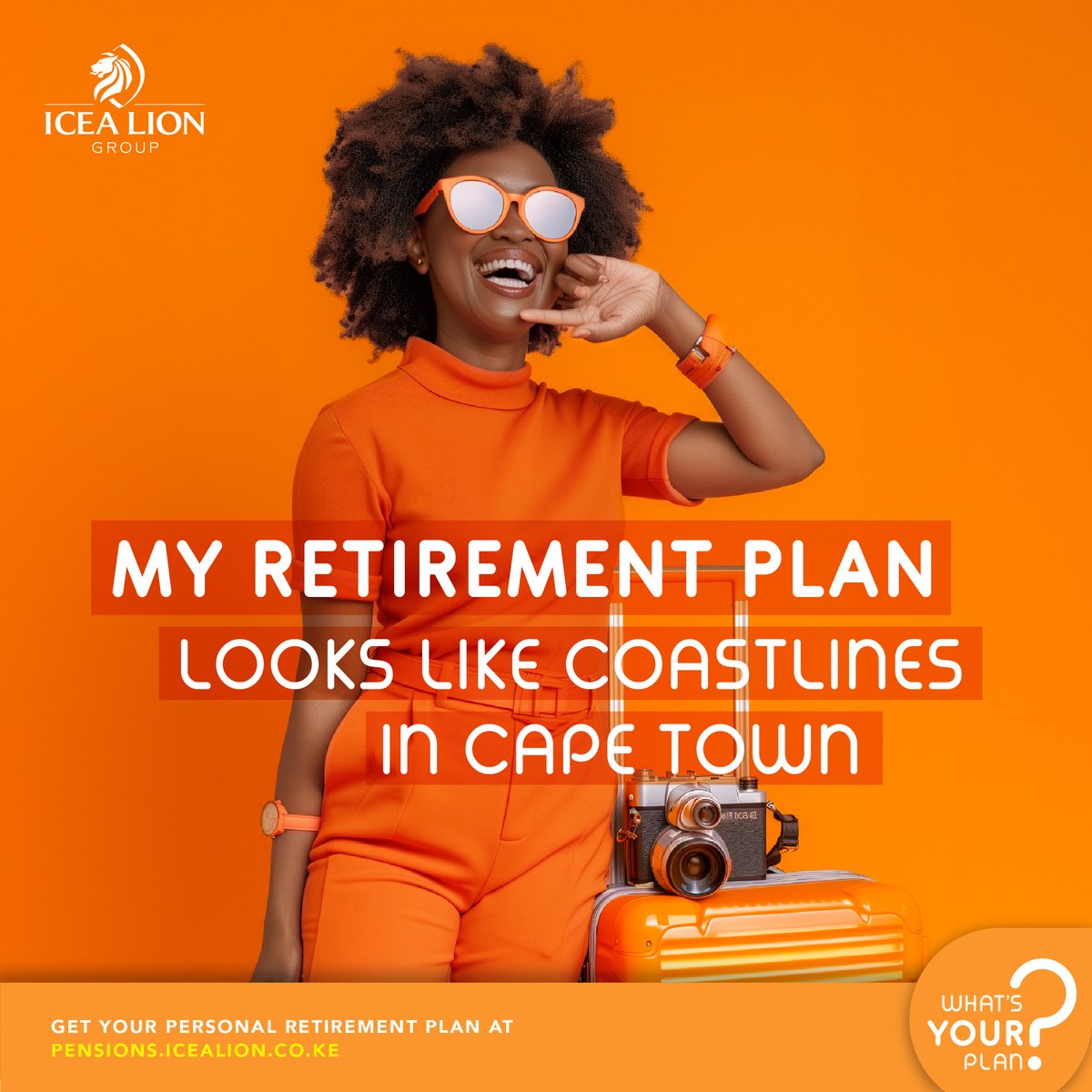 Imagine spending your golden years basking in ocean views, exploring vibrant cultures and living life on your terms.

With a personal retirement plan from ICEA LION, that dream is fully possible.

Plan for the future you deserve.

Visit pensions.icealion.co.ke today!