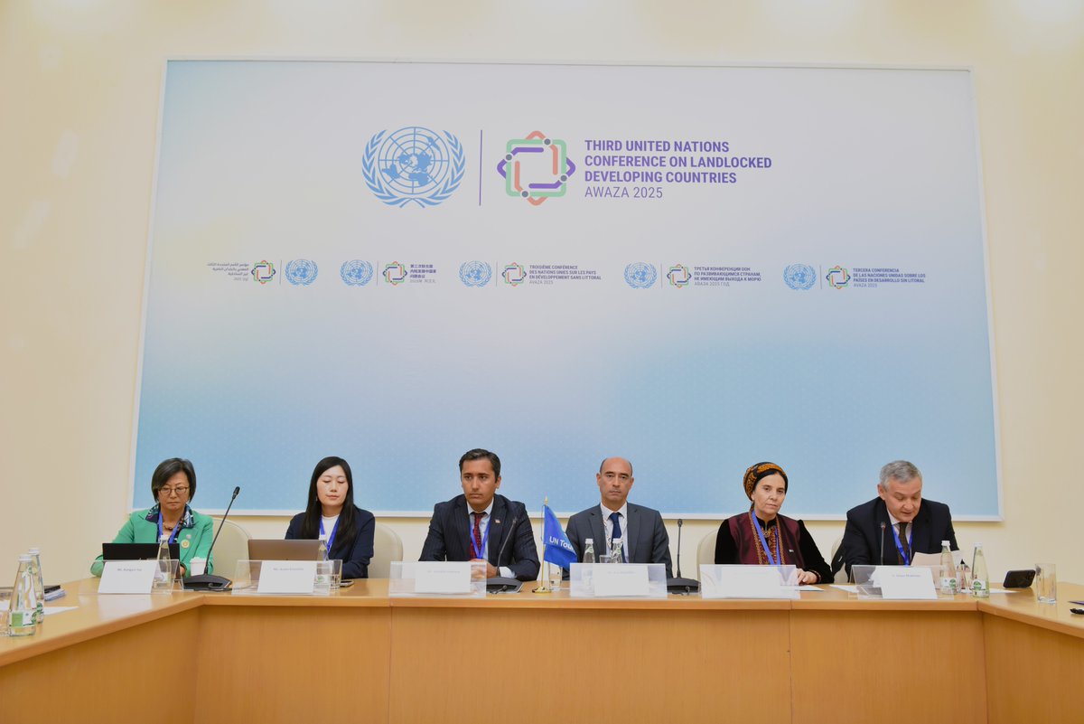 Best Tourism Villages by UN Tourism (@btv_unwto) on Twitter photo 🌍 Tourism took centre stage at #LLDC3 event in #Turkmenistan as <a href="/UNWTO/">UN Tourism</a> brought together reps from #Tajikistan, #Uzbekistan, #Turkmenistan, <a href="/FAO/">Food and Agriculture Organization</a> & <a href="/jica_direct_en/">JICA - Japan International Cooperation Agency</a> to spotlight rural tourism.
Read:
tourism-villages.unwto.org/en/news/touris…
<a href="/uzb_travel/">Uzbekistan.travel</a> <a href="/visittojikiston/">Visit Tajikistan</a> <a href="/ZoritsaUrosevic/">Zoritsa Urosevic</a> <a href="/scarvao1/">scarvao</a> 🌍 Tourism took centre stage at #LLDC3 event in #Turkmenistan as <a href="/UNWTO/">UN Tourism</a> brought together reps from #Tajikistan, #Uzbekistan, #Turkmenistan, <a href="/FAO/">Food and Agriculture Organization</a> & <a href="/jica_direct_en/">JICA - Japan International Cooperation Agency</a> to spotlight rural tourism.
Read:
tourism-villages.unwto.org/en/news/touris…
<a href="/uzb_travel/">Uzbekistan.travel</a> <a href="/visittojikiston/">Visit Tajikistan</a> <a href="/ZoritsaUrosevic/">Zoritsa Urosevic</a> <a href="/scarvao1/">scarvao</a>