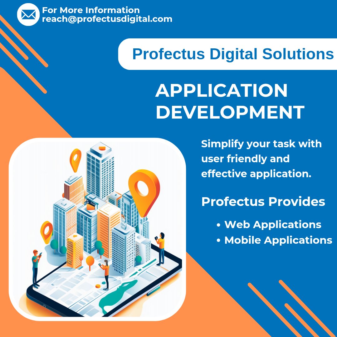 ProfectusDS's tweet photo. Profectus provides user friendly application to reduce manual efforts and to bring ease at work which helps to streamline operations.
#profectus #profectusdigitalsolutions #webapplication #softwaredevelopment #appdevelopment #mobileapplication #technology #mumbai #thane #x https://t.co/PxUx8Jj7ud