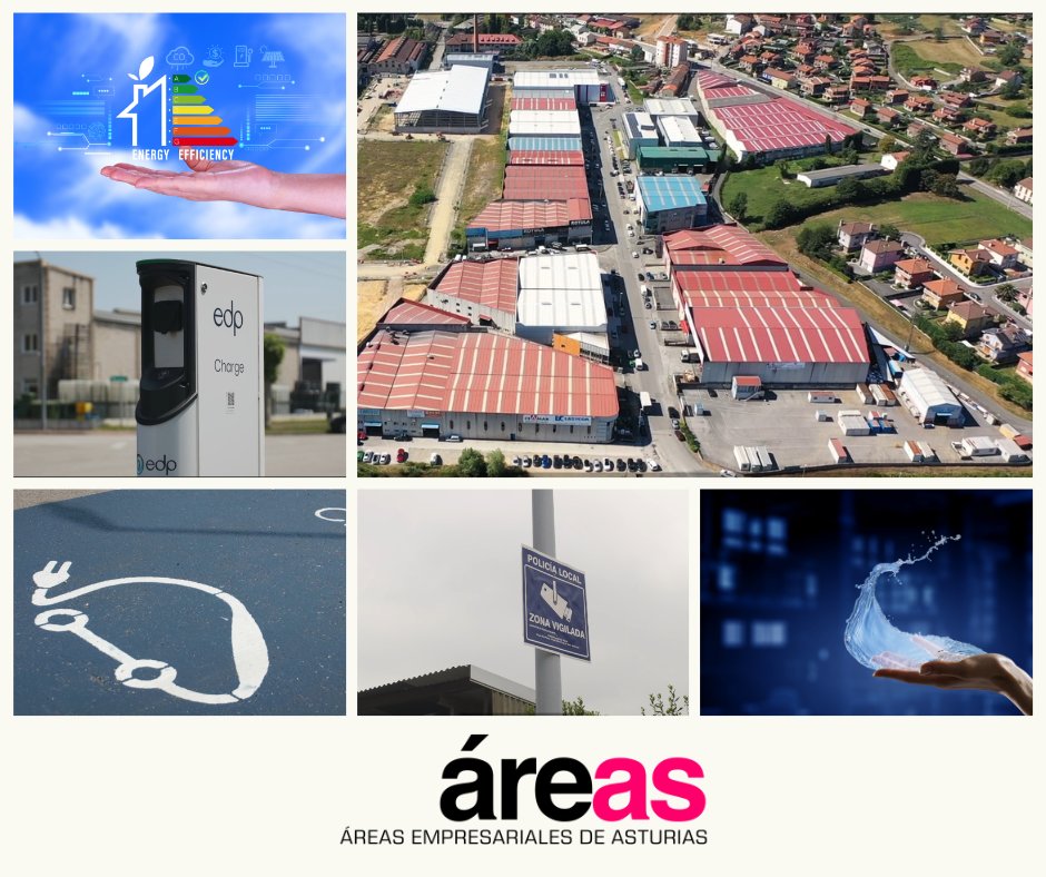 En la Federación Áreas Empresariales de Asturias impulsamos polígonos más sostenibles: eficiencia energética, zonas verdes, gestión del agua y movilidad responsable. Competitividad y medio ambiente, de la mano. 
areasweb.com
#areasempresariales #poligonosindustriales