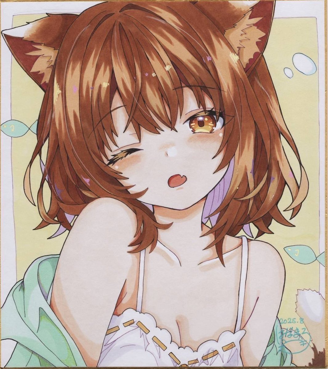 Hoshi_Tea_Party's tweet image. 2枚目の色紙投稿✨

色っぽい橙も可愛いー(*´˘`*)♡

 #東方Projectᅠᅠᅠᅠ 
 #橙 
 #東方Projectイラスト