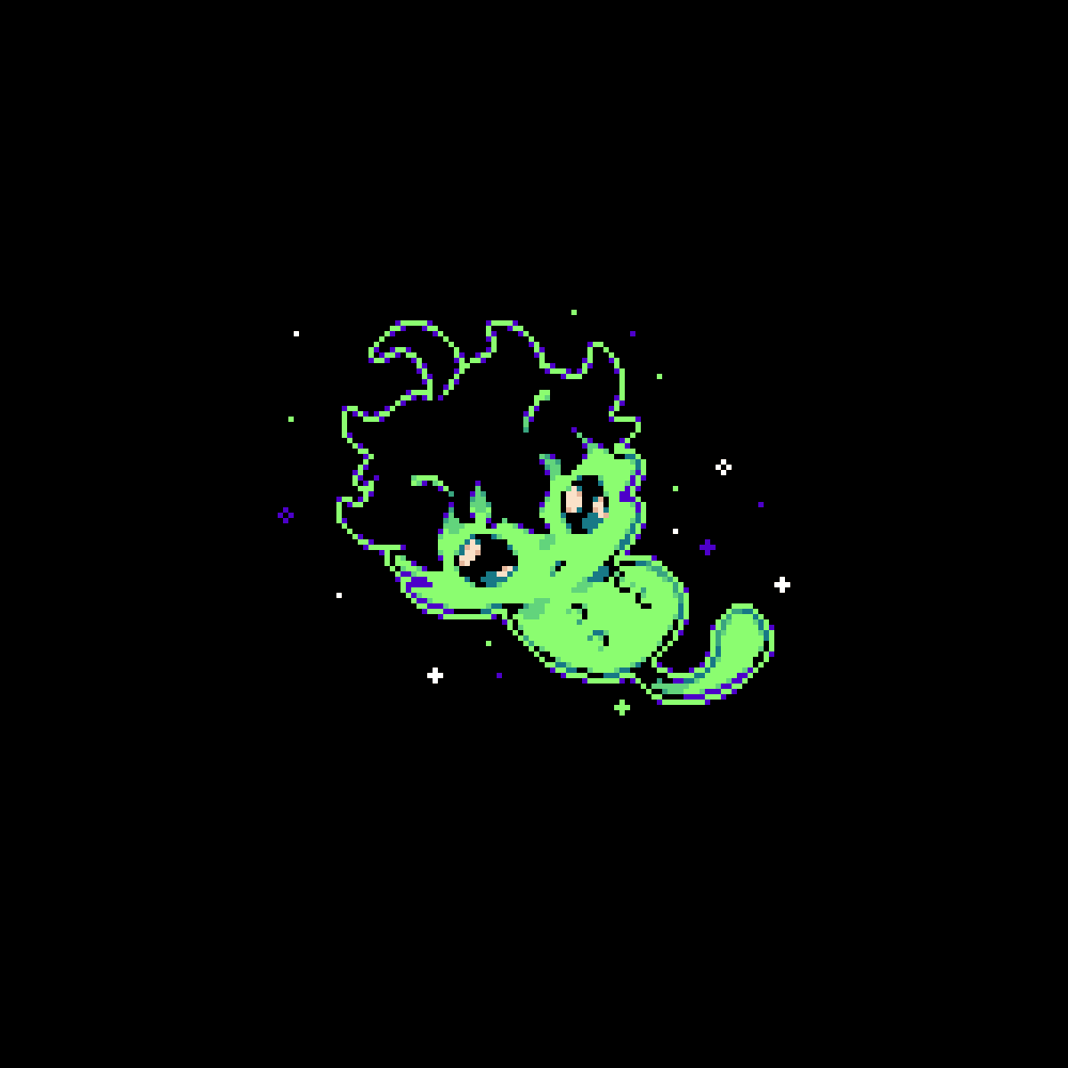 Day 343: 😺🟢👽
#pixelart