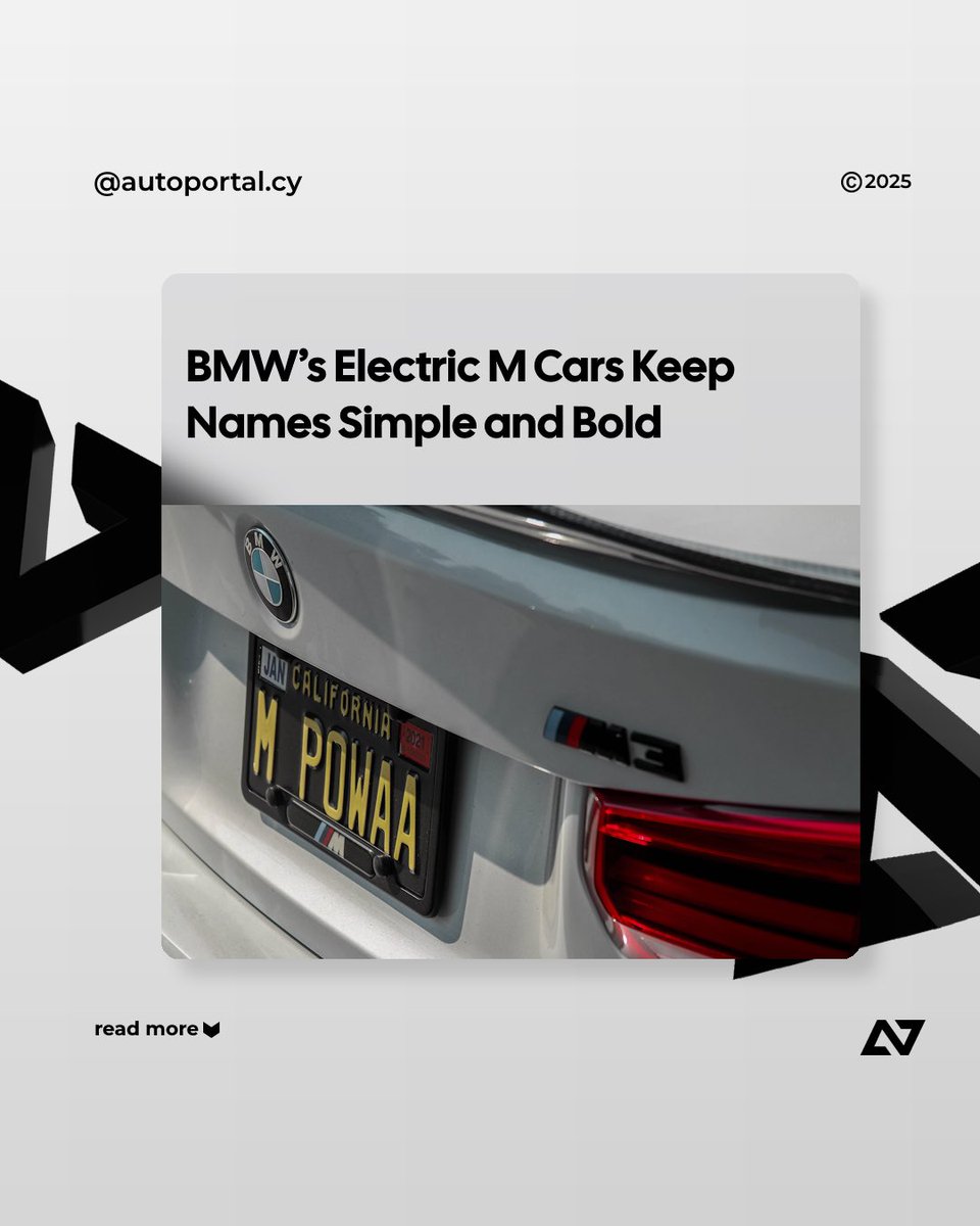 BMW’s Electric M Cars Keep Names Simple and Bold

BMW’s M division is set to thrill car enthusiasts with its upcoming electric M cars by sticking to a clean, no-nonsense naming strategy.