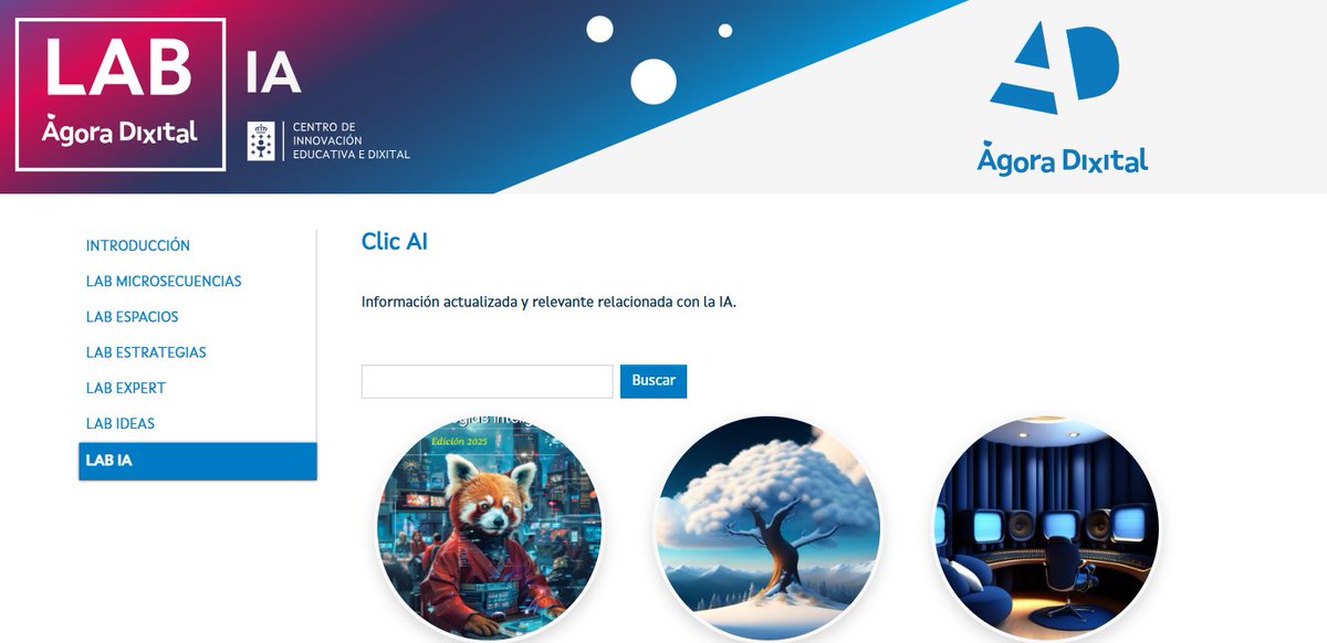 Interesante recurso educativo dentro del espacio hashtag#AgoraDixital de la Consellería de Educación da Xunta de Galicia. hashtag#LabIA. PLATAFORMA EDUCA
lnkd.in/d_BkAdSm <a href="/EduXunta/">EduXunta</a> <a href="/educa_s/">@plataforma_educa</a>