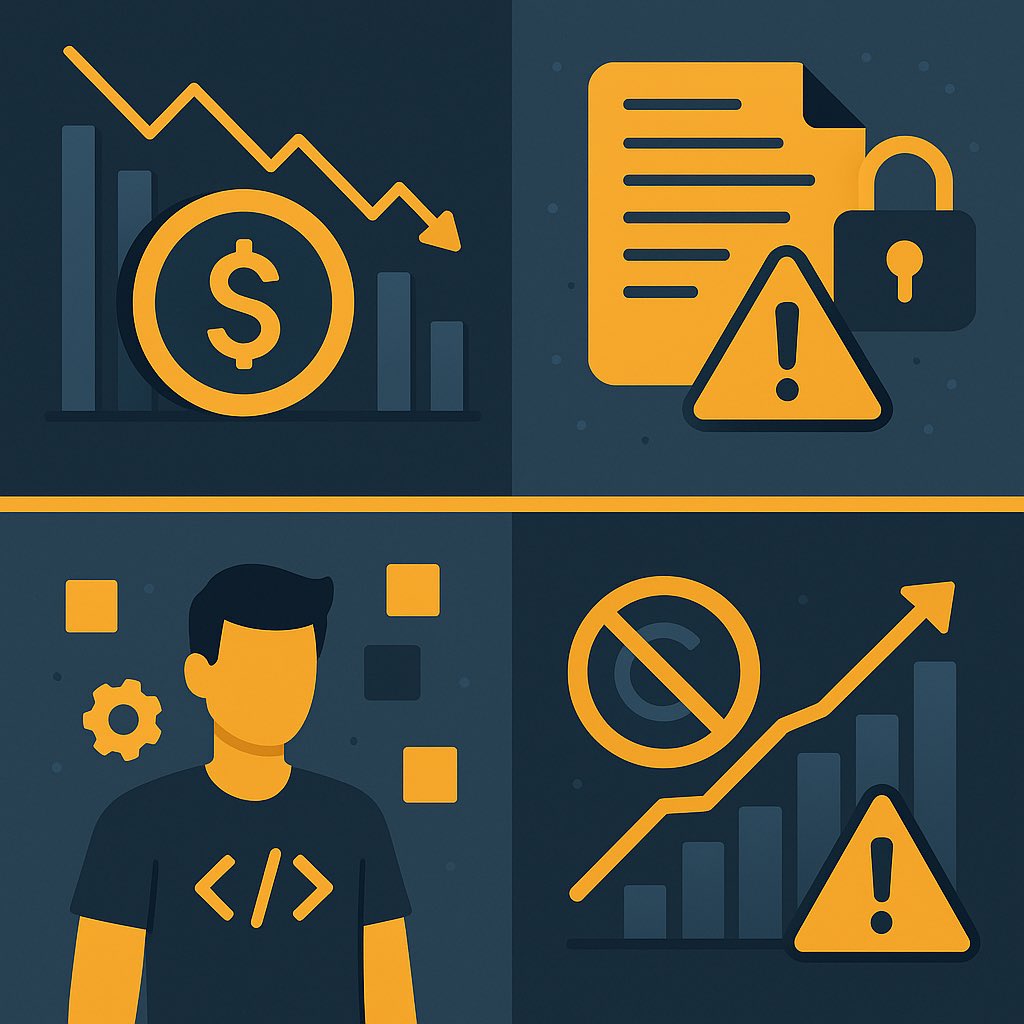 باينانس ما بتحذف العملات أو تحطها في قائمة المراقبة بشكل عشوائي، لكن عندها معايير واضحة تراقب من خلالها أي مشروع عملة، وأي خلل كبير فيها ممكن يؤدي إمّا للتحذير (وضعها في قائمة المراقبة) أو الحذف الكامل (Delisting).

📌 الأسباب الشائعة:
1.انخفاض حجم التداول والسيولة
إذا العملة صار