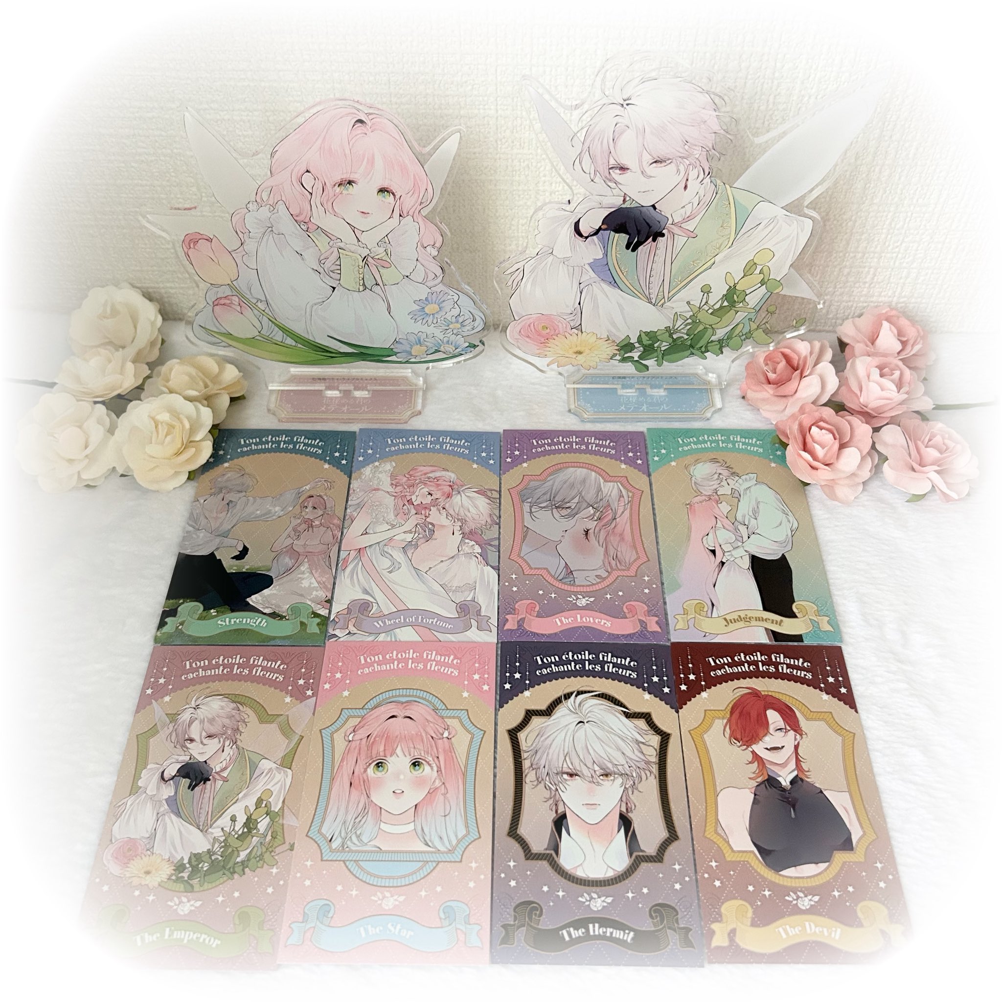 プリズムアクリルパネル　花秘める君のメテオール　花メテ　アクリルパネル　pop プリズムアクリルパネル 花秘める君のメテオール 花メテ 複製