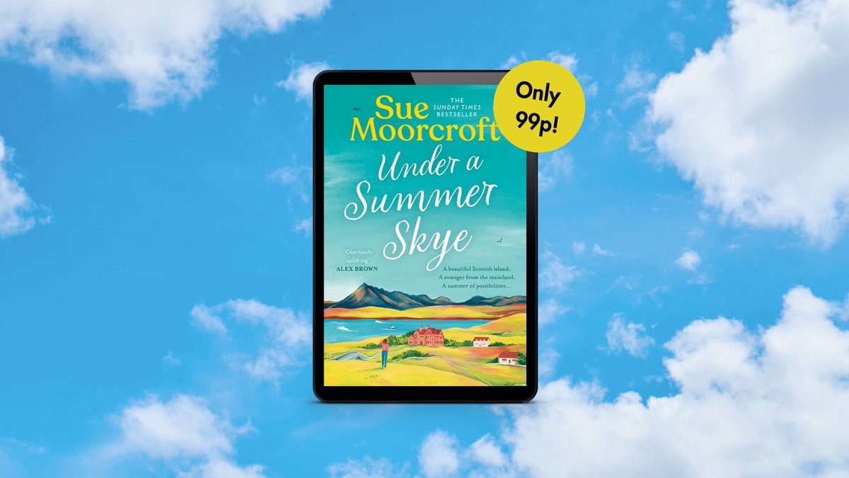 Looking for something for the weekend?

#UnderASummerSkye (book 1 of the Skye Sisters trilogy) is just 99p on Kindle!   Click here: amazon.co.uk/dp/B0CKSNYRZL 

Or you could try the paperback for just £4.50 here: amazon.co.uk/Under-Summer-S…