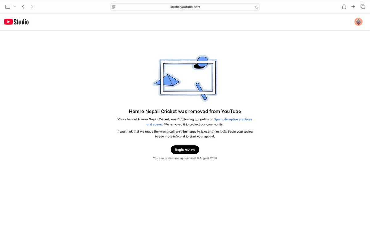 MDLoves_U's tweet photo. Hi @TeamYouTube, my channel https://t.co/rkC8PV2Mkl has been removed from YouTube during live without any reason. I have experience of dealing with bots of YT in appeal so I don't want to lose an opportunity to save my channel. I want to appeal you here for a manual human review. https://t.co/lVcu8Hp5M5