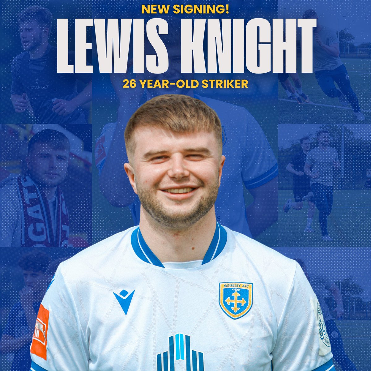 We are delighted to announce the signing of <a href="/Kniightyyyy/">Lewis Knight</a> ✍️

The 26 year-old striker has previously worked with Mark Bower and Danny Boshell at the Horsfall Stadium. 

Read more on our new signing here: guiseleyafc.co.uk/lions-add-knig…

#GAFC #GuiseleyTogether