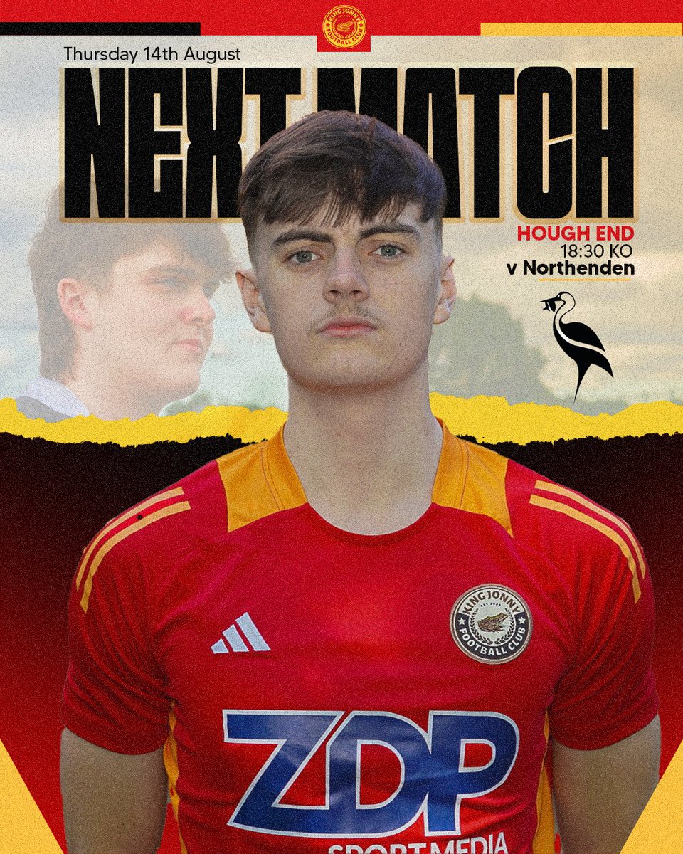 𝐍𝐄𝐗𝐓 𝐔𝐏

𝗙𝗿𝗶𝗲𝗻𝗱𝗹𝘆 v 𝗡𝗼𝗿𝘁𝗵𝗲𝗻𝗱𝗲𝗻

𝙏𝙝𝙚 𝙁𝙧𝙤𝙜𝙨 play their first midweek fixture in nearly two years next Thursday. Can we make it two wins in two years? 

<a href="/NorthendenFC/">Northenden Football Club</a>

#UpTheFrogs | #UpTheJonny