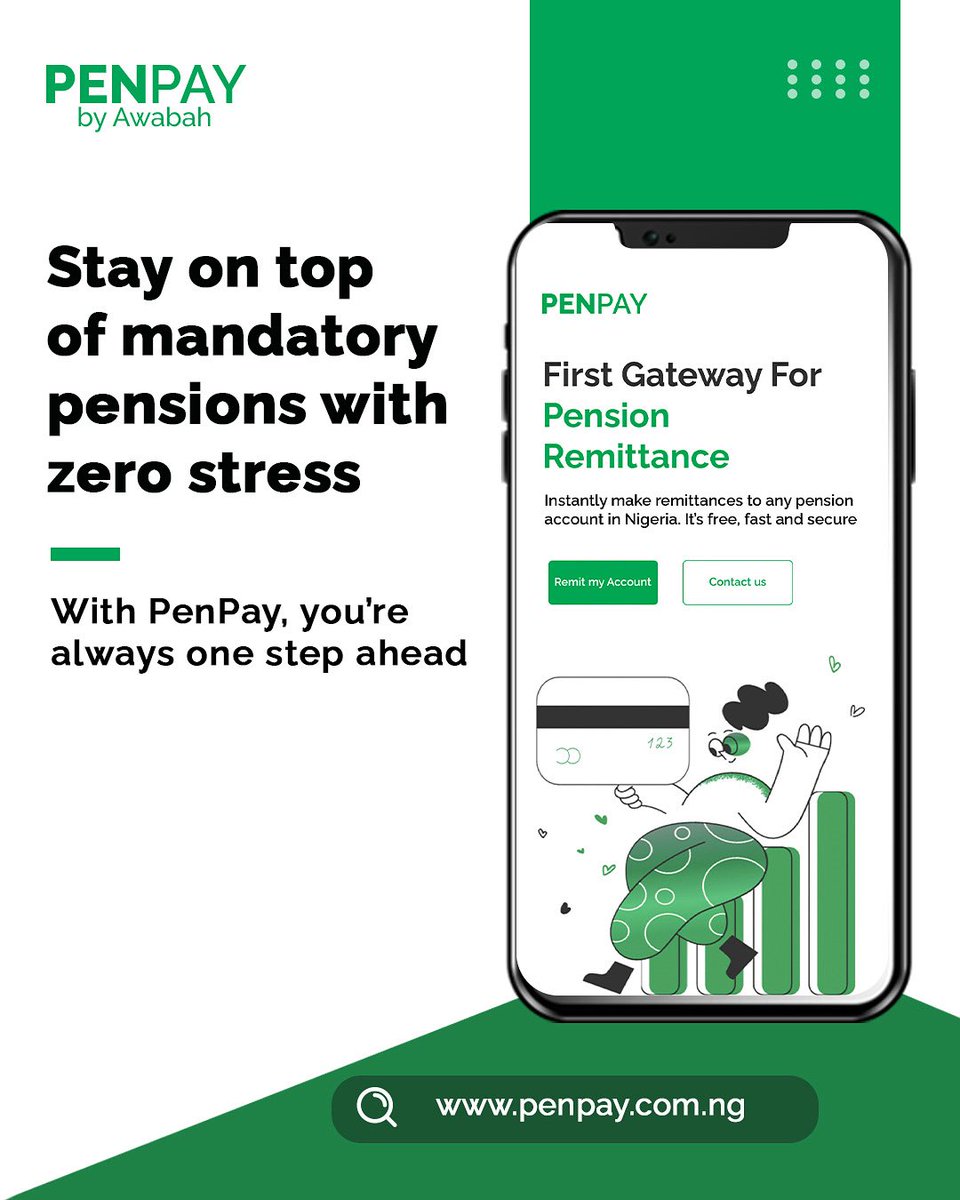 There’s no fuss when it comes to making pension remittances through Penpay.

Send us a DM or visit our website to get started

#pensionremittance #paymentgateway #penpay