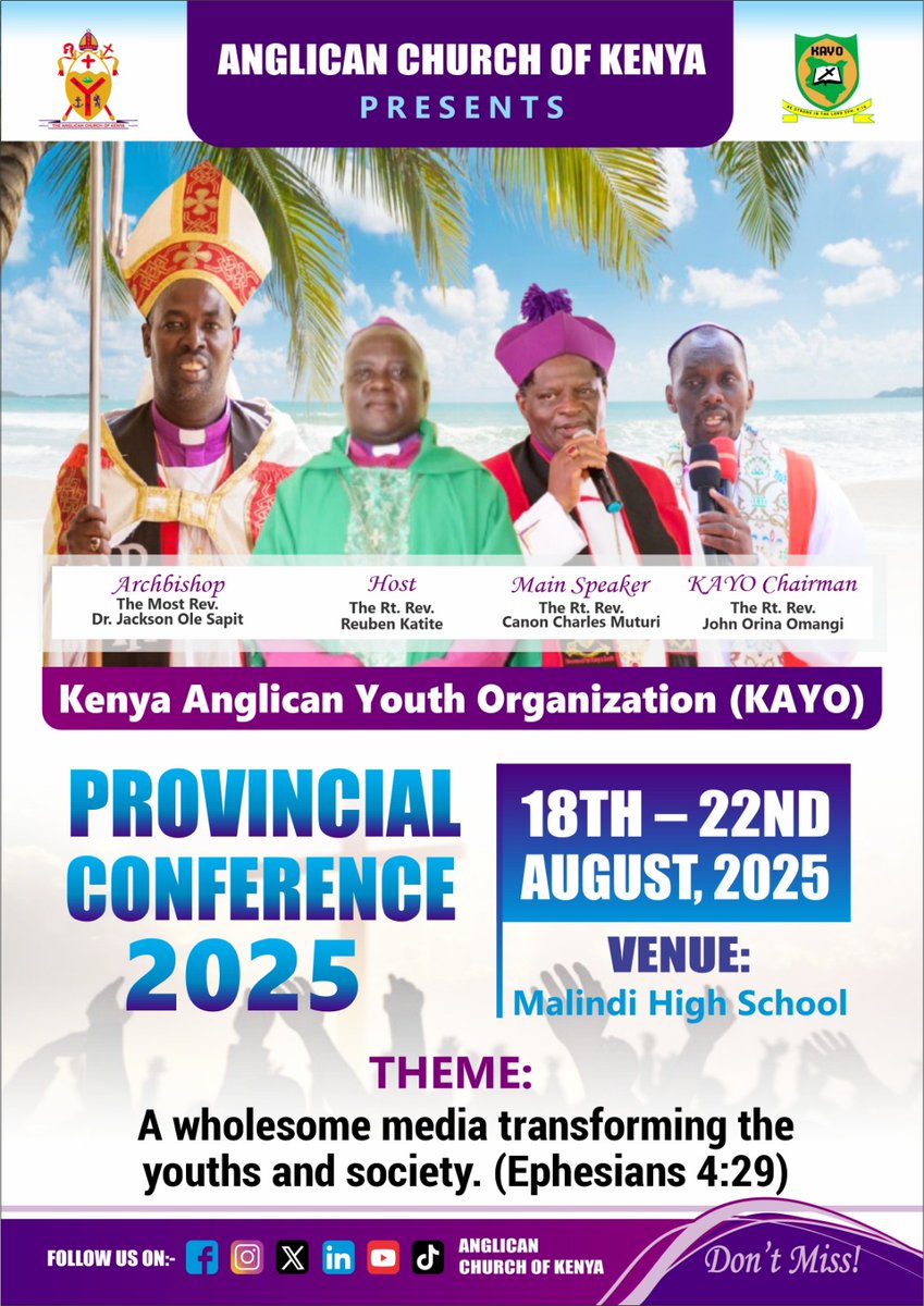 Anglican Church of Kenya tweet media
