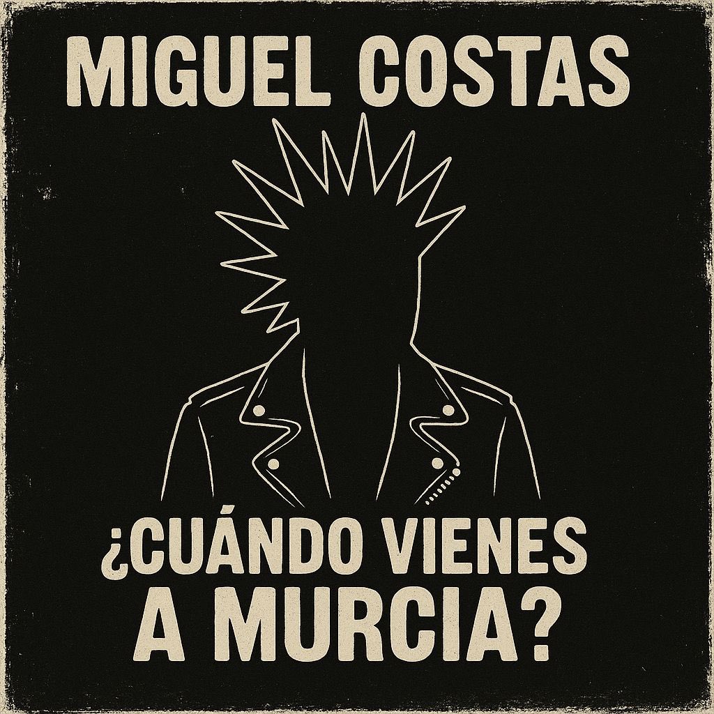 SINIESTRO TOTAL – BAILARÉ SOBRE TU TUMBA – 1985
🟠
«La chica del pogo»

Se despide con prisa. Su tren sale en una hora. Me besa en la mejilla y me dice:

— Si Miguel Costas viene a Murcia, te prometo toda la noche.

Ahora todo está en manos de Miguel.

vinylroute.com/2025/08/08/la-…