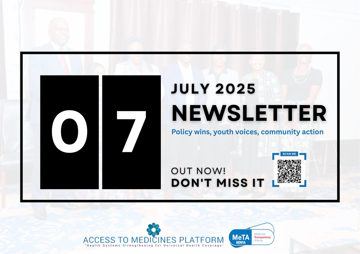 Our July 2025 Newsletter is here, showcasing strategic engagements and community-driven solutions shaping #SRHR , #GBV prevention and Primary Health Care in Kenya.
In this edition, you’ll find:
☑️Policy Wins in Kisumu – Commitments to boost domestic health financing and improve