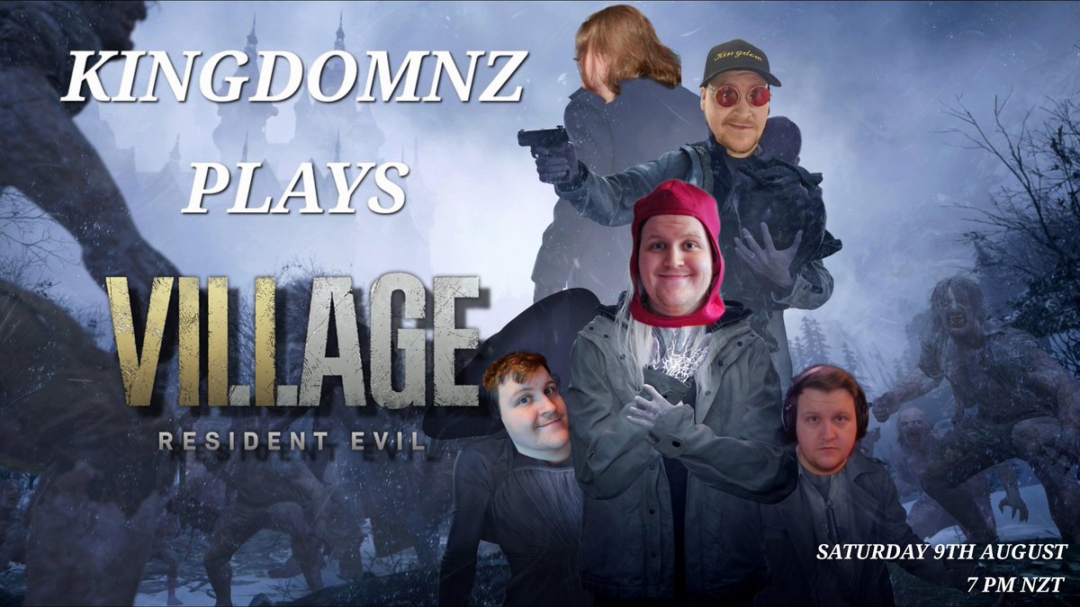 Beginning this week, I will be embarking on a playthrough of the highly anticipated game, "Resident Evil Village." 🎮

Yes, indeed, esteemed viewers, KingdomNZ, known for my reactions to the slightest scare, will be doing a complete playthrough! 😨
Wish me luck! 🙏🤞