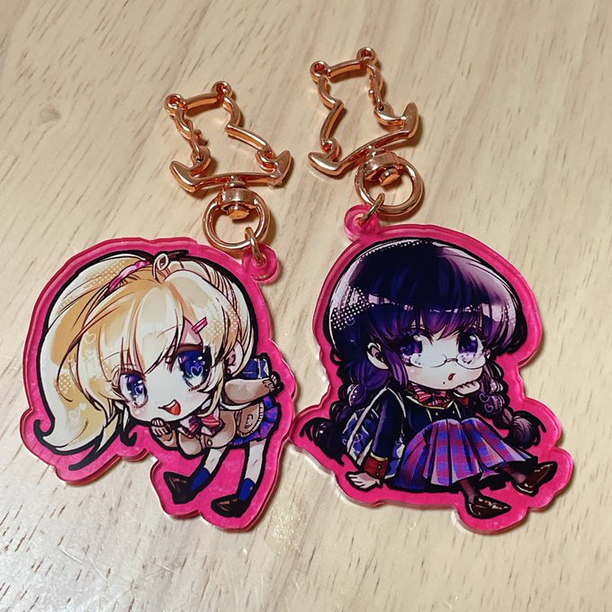 アクキーとどいたーー!!!
最高に可愛い!!!!!!! 