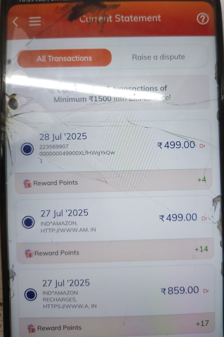 ratneshkumar912's tweet photo. @hotstar_helps 2 time recharge 27/28 July par mere account me ek sal ka dikha raha hai ek recharge ka pesa refund kar do pls https://t.co/Zxgc812doV