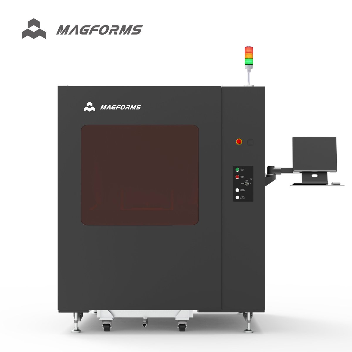 magforms's tweet image. The Magforms SL800, with its 800×800×550 mm build volume, high precision, and open-access design, empowers rapid prototyping of large electronic parts. Equipped with a Scanlab galvanometer and an AOC laser, it delivers outstanding accuracy and performance.

#SL800 #slaprinter