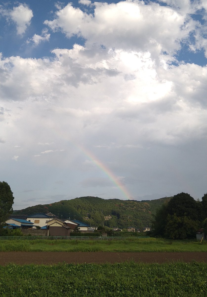 うおぅ👀今日もレインボウ🌈
