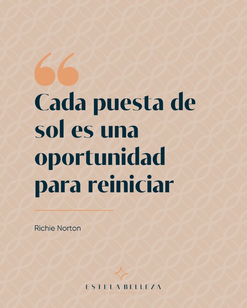 Cada puesta de sol es una oportunidad para reiniciar.
Richie Norton

#bellezaconcabeza #palabra #inspiración #pensamientos #frasedeldia #estelabelleza #mujergijón #gijón #asturias #laluzdetucuidado