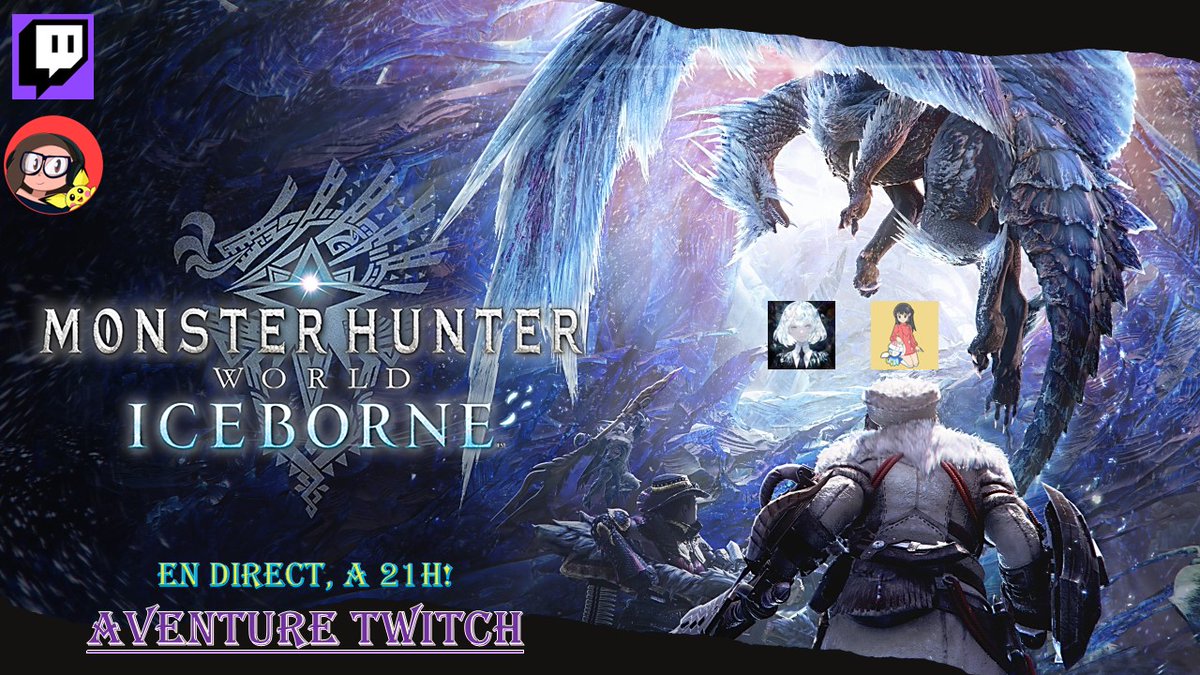 ⚡️Pichu en Alsace⚡️ (@pichugaming26) on Twitter photo 🎮⚠️PICHU CHEZ LES COPAINS⚠️🎮
✨ça vous a plu?✨
La deuxième fournée de Monster Hunter IceBorn sort ce soir avec la même équipe de bras cassés que la dernière fois: <a href="/NieRAutoFana/">NieRAutoFana</a> et <a href="/magus1er/">Magzel🎋Aurore🐧</a>
Dès 21h sur Twitch
twitch.tv/thelegendoffana 🎮⚠️PICHU CHEZ LES COPAINS⚠️🎮
✨ça vous a plu?✨
La deuxième fournée de Monster Hunter IceBorn sort ce soir avec la même équipe de bras cassés que la dernière fois: <a href="/NieRAutoFana/">NieRAutoFana</a> et <a href="/magus1er/">Magzel🎋Aurore🐧</a>
Dès 21h sur Twitch
twitch.tv/thelegendoffana