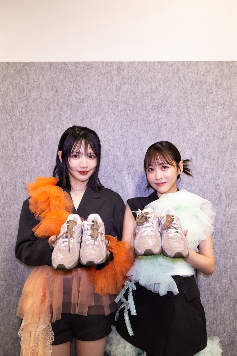 スニーカーベストドレッサー賞の受賞者 FRUITS ZIPPER 櫻井さん&鎮西