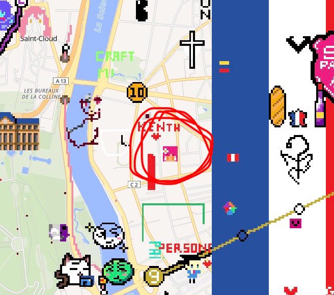 Right. So who the fuck put me in the middle of Paris France….