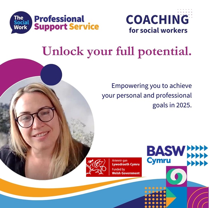 Professional Support Service: Coaching for Social Workers

This service is FREE to all social workers and SW students in Wales thanks to <a href="/WGHealthandCare/">Welsh Government Health and Social Care</a>, regardless of if you are a BASW member or not.

Find out more about the service and sign up at: basw.co.uk/support/social…