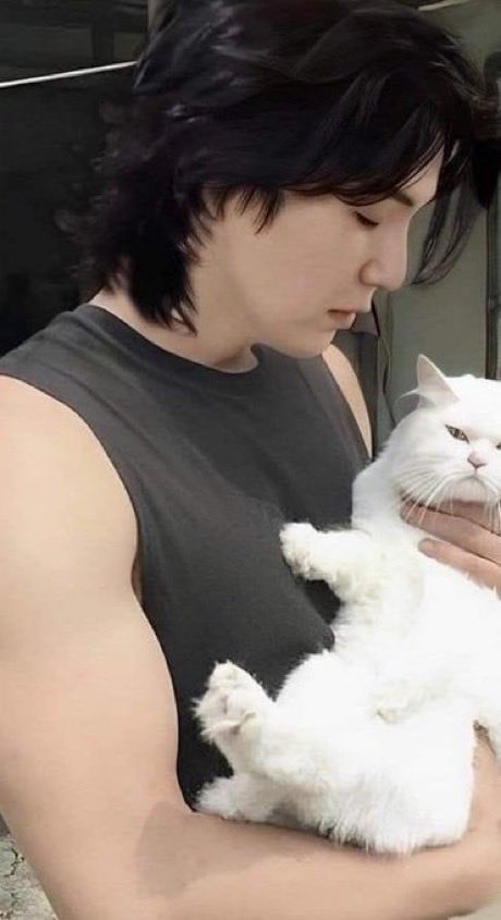 🐱💜🐱wwww
#世界猫の日 
#InternationalCatDay