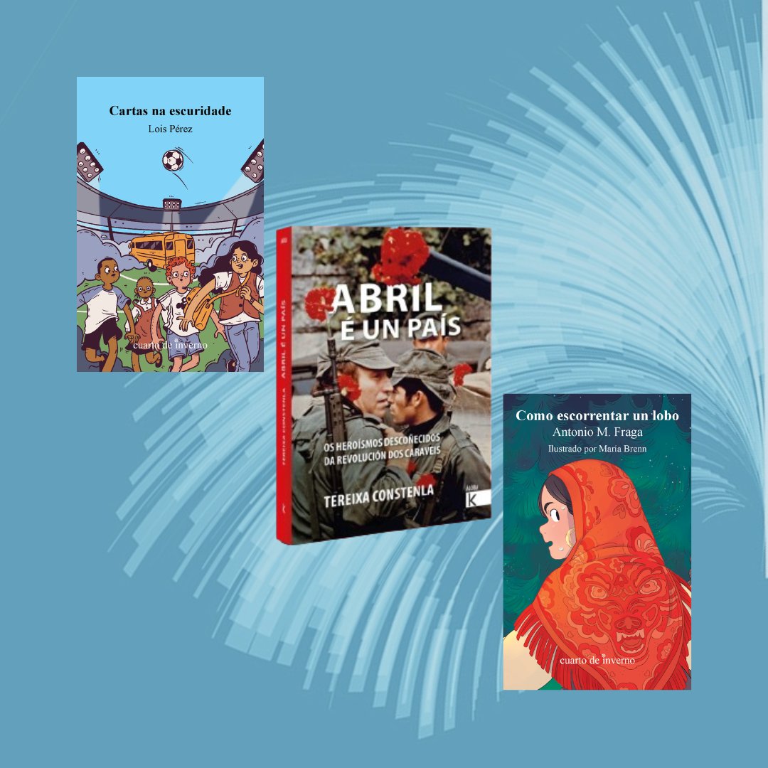 Premios Follas Novas do Libro Galego (@premgalalibro) on Twitter photo 📚 Esta finde non perdas as conversas premios Follas Novas na Feira do Libro da Coruña!
🗓️ Ven 8 ago · 19h · Carpa 2
Antonio Manuel Fraga conversa con Lois Pérez
🗓️ Sáb 9 ago · 18h · Carpa 2
Juan Oliver entrevista a Tereixa Constenla
<a href="/aelg/">AELG</a> <a href="/LibrariasGal/">Librarías de Galicia</a> <a href="/EditorasGalegas/">Asociación Galega de Editoras</a> 📚 Esta finde non perdas as conversas premios Follas Novas na Feira do Libro da Coruña!
🗓️ Ven 8 ago · 19h · Carpa 2
Antonio Manuel Fraga conversa con Lois Pérez
🗓️ Sáb 9 ago · 18h · Carpa 2
Juan Oliver entrevista a Tereixa Constenla
<a href="/aelg/">AELG</a> <a href="/LibrariasGal/">Librarías de Galicia</a> <a href="/EditorasGalegas/">Asociación Galega de Editoras</a>