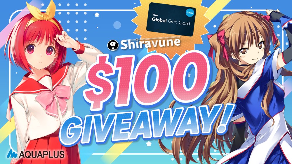 🌊$100 GIVEAWAY! 🌊
Repost for your chance to WIN a $100 Global Gift Card! Make sure to check our Steam page for our AQUAPLUS Developer Sale! 🛒 store.steampowered.com/developer/aqua…