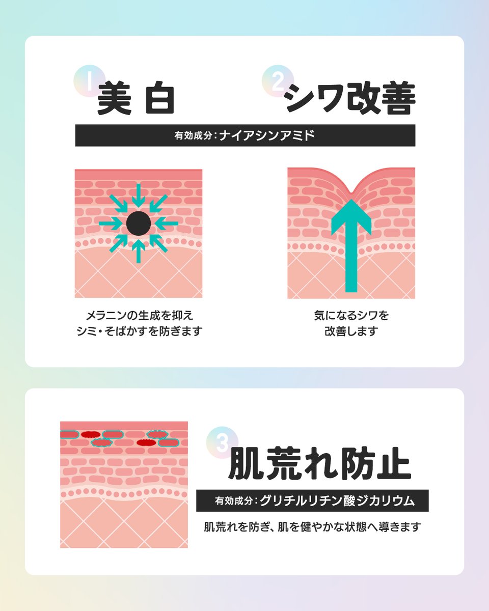 めいっぱい遊びたい夏休み！☀
マルスリーの薬用スキンケアUVベースなら、時短メイクもUVケアもバッチリ💮
真夏でも安心のSPF50+/PA++++ メイクしながら美白・シワ改善・肌荒れ防止のスキンケアも叶えます