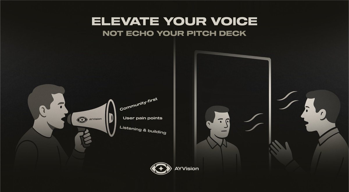 Marketing 101

If you're not at product–market fit, don’t spend on KOLs, User Acquisition &amp; Ads.

Start with narrative, not budget.

Growth begins with a story, everything else follows.