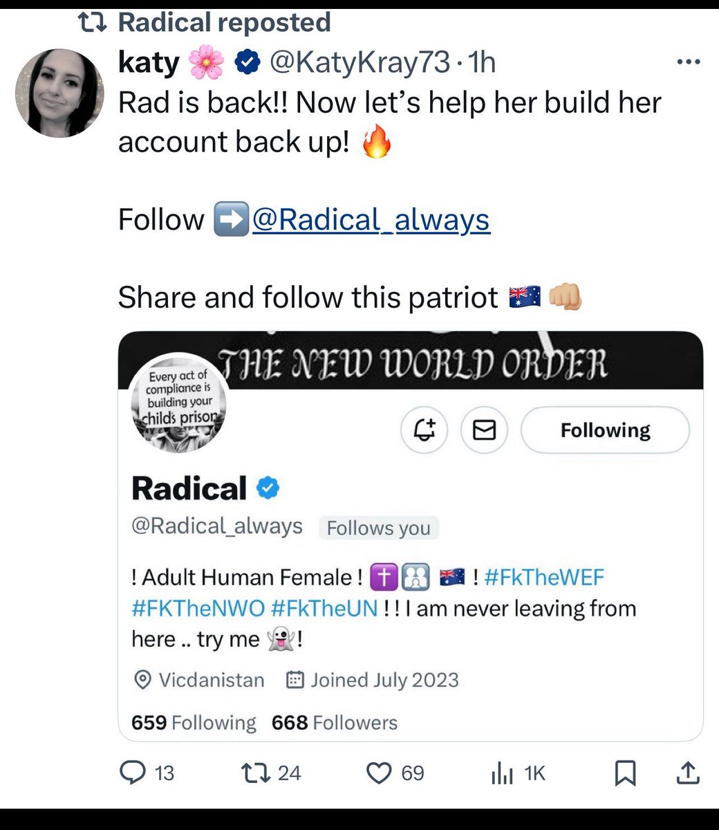 liamRockstat's tweet photo. @mrwordle2 @SlavDeGreat @raarrrgggghhhhh @kevvyjohnooo @Stevo6536038503 @bj2079 @Botanic0rganic @T58388Magic @char_lee23 @NadsBack469 Aww ya followers of the #RWFWs #MAGACultMorons https://t.co/JhHw1aO4Fl