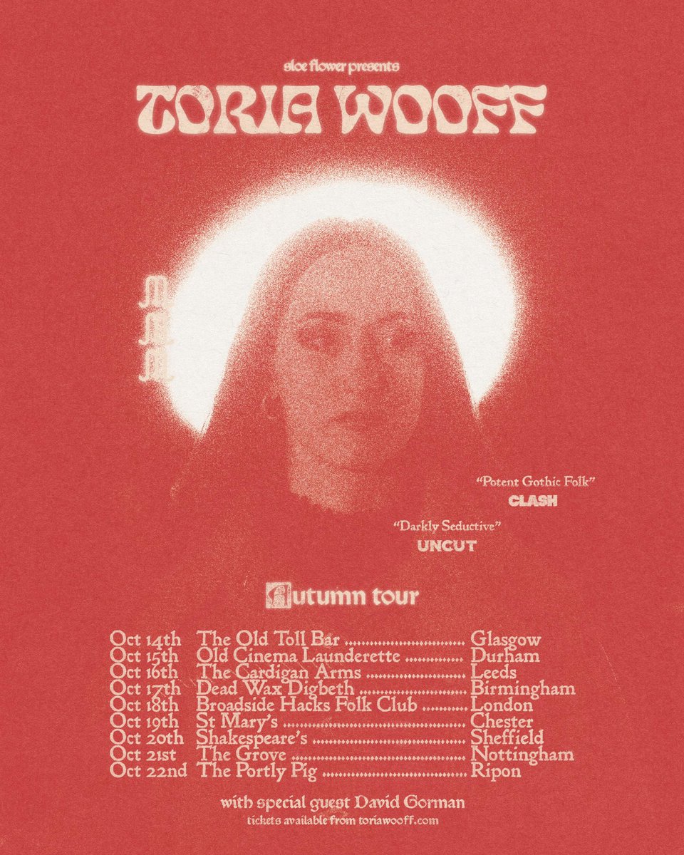 Roman Candle (@rc_promotions) on Twitter photo GIG ANNOUNCEMENT
We welcome <a href="/toriawooff/">Toria Wooff</a> to <a href="/CreativeMarys/">StMarysCreativeSpace</a>, #Chester, on Sunday, 19th October.
🎫: seetickets.com/event/toria-wo…
Earlier this year Toria released her beautiful debut album via <a href="/sloeflower/">Sloe Flower Records</a>, and we’re delighted she is back headlining Chester’s most stunning venue. GIG ANNOUNCEMENT
We welcome <a href="/toriawooff/">Toria Wooff</a> to <a href="/CreativeMarys/">StMarysCreativeSpace</a>, #Chester, on Sunday, 19th October.
🎫: seetickets.com/event/toria-wo…
Earlier this year Toria released her beautiful debut album via <a href="/sloeflower/">Sloe Flower Records</a>, and we’re delighted she is back headlining Chester’s most stunning venue.