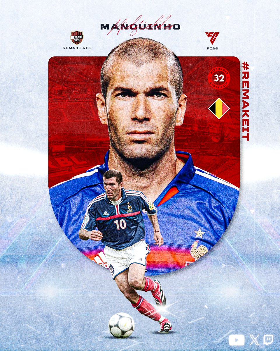 Team manager, he leads his troops with boldness and character.
On the pitch, he blends grinta and magic in a footballing ballet !

<a href="/Manouinho_32x/">Manouinho 💫</a> 🔥💪