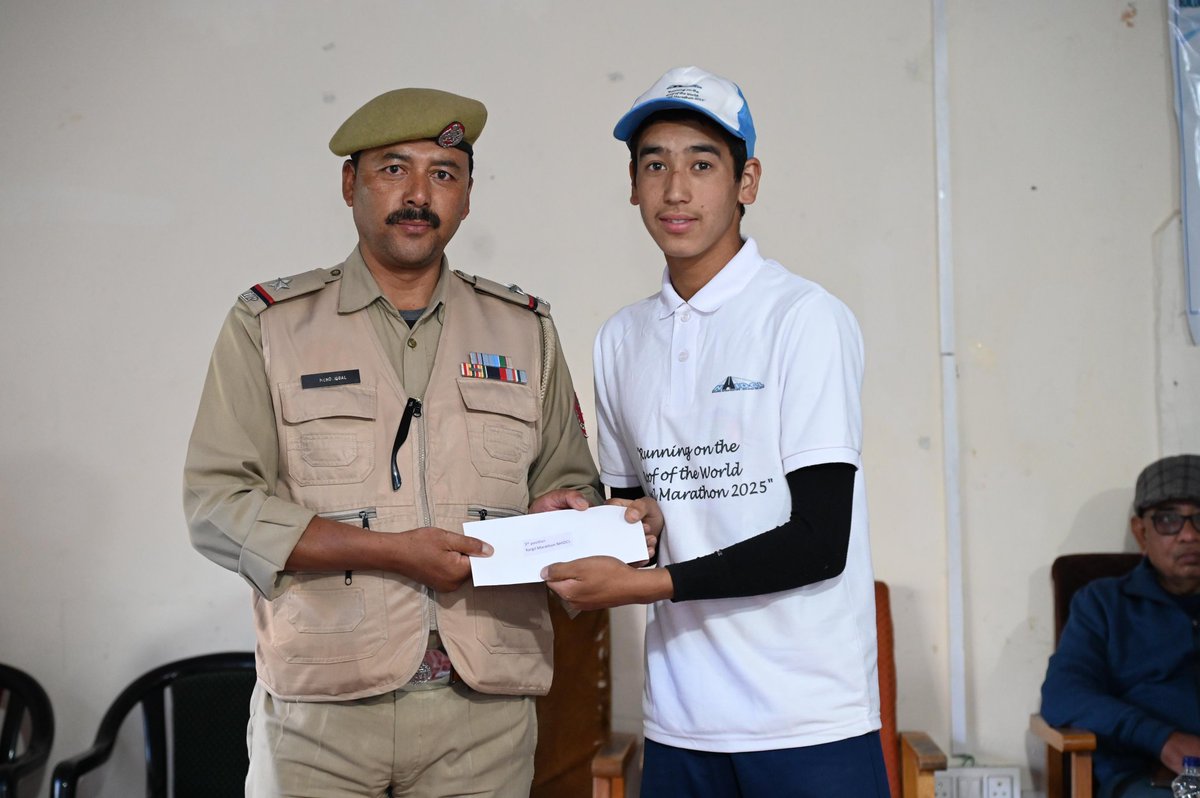 DIPR Kargil (@dipr_kargil) on Twitter photo To mark the 11th year of its inception, the National Highways and Infrastructure Development Corporation Limited (NHIDCL), in collaboration with Government Higher Secondary School Trespone, organized a marathon event.
<a href="/ddnews_jammu/">DD NEWS JAMMU | डीडी न्यूज़ जम्मू</a> <a href="/airnewskargil/">Radio News Kargil</a> <a href="/ddnewsladakh/">DD NEWS LADAKH</a> To mark the 11th year of its inception, the National Highways and Infrastructure Development Corporation Limited (NHIDCL), in collaboration with Government Higher Secondary School Trespone, organized a marathon event.
<a href="/ddnews_jammu/">DD NEWS JAMMU | डीडी न्यूज़ जम्मू</a> <a href="/airnewskargil/">Radio News Kargil</a> <a href="/ddnewsladakh/">DD NEWS LADAKH</a>