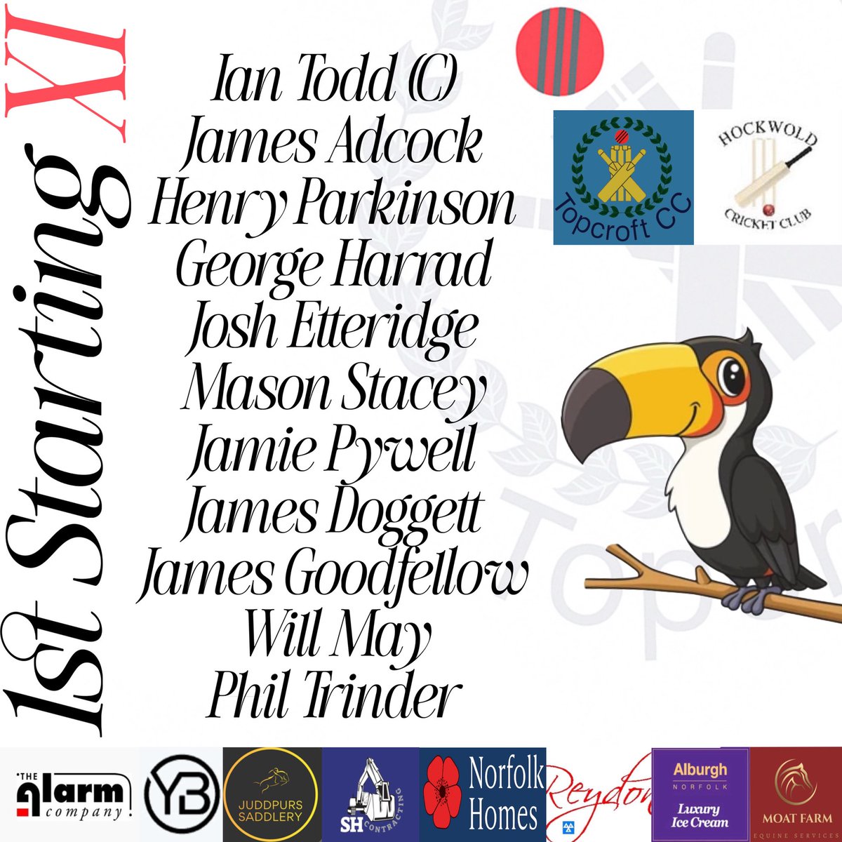 Topcroft CC tweet media